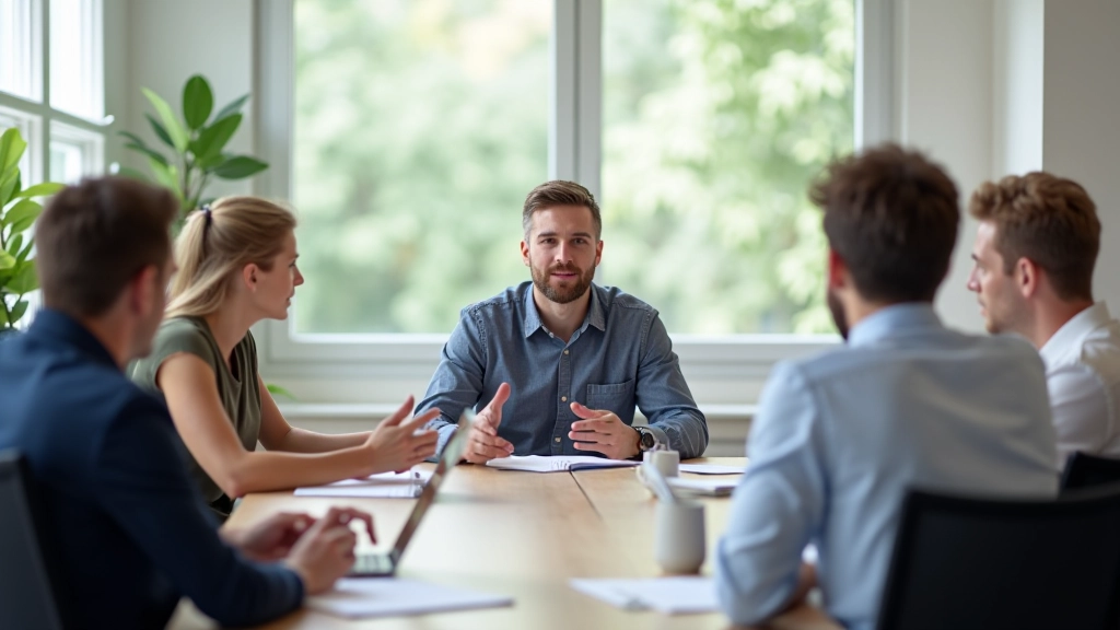 Modernes Trainings-Workspace mit Teilnehmern in interaktiven Gruppenübungen, professionelle Lernumgebung